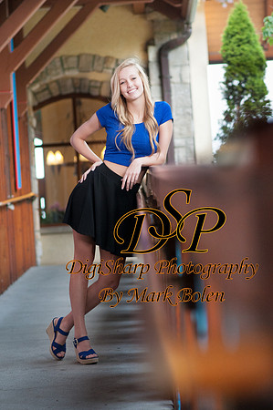 Linden High School Senior Picture with Jessie