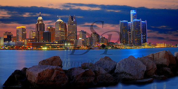 Glow of Detroit