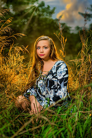 Linden High School Senior Sidney Senior Pictures by DigiSharp Photography