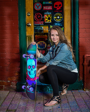Holly High School Senior Picture