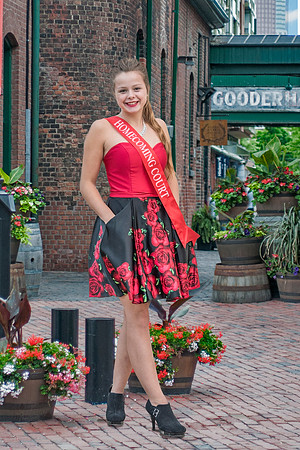 Linden Homecoming court shot of Rachel by DigiSharp Photography