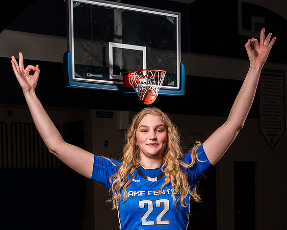 Lake Fenton Senior Hoops Photography